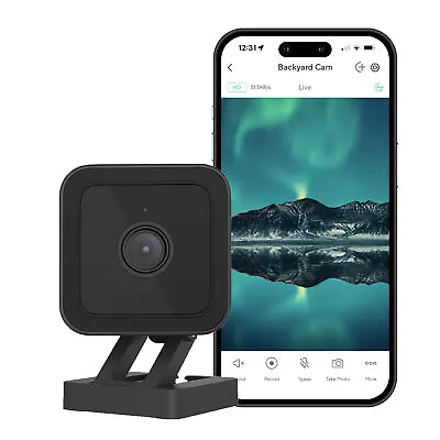 Wyze Cam V3 Black 1080p Security Camera Color Night Vision Wired Indoor/Outdoor • $70.99