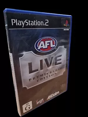 AFL Live Premiership Edition PS2 PlayStation 2 PAL - No Manual FAST! FREE! POST • $12.99