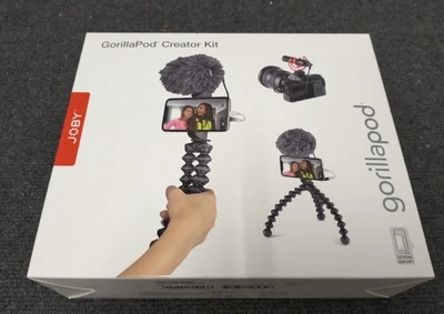 $69.99 • Buy JOBY - GorillaPod Creator Kit For Vlogging Model # JB01729-BWW