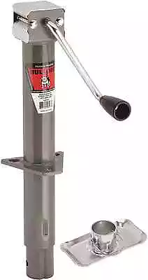 Bulldog 2000 Lbs. Round A-Frame Trailer Jack Sidewind 13  Lift W/ Footplate • $97.94