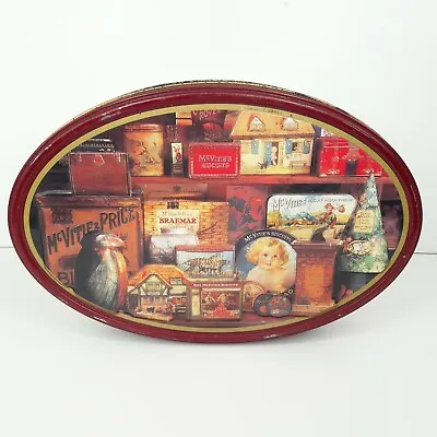 McVitie's Tin Biscuit Storage Advertising Digestive Vintage Retro VTG  • £19.95