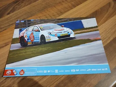 Jason Plato 2014 MG BTCC Promo Card • £2.99