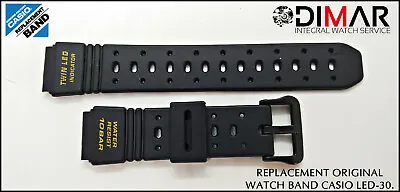 Replacement Original Watch Band Casio LED-30 • $59.30