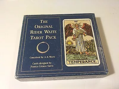 VTG 90s The Original Rider Waite Tarot Pack 78 Card Deck & Key To Tarot Booklet • $30