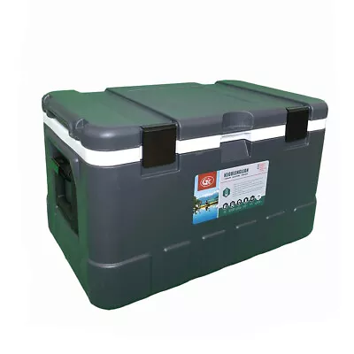 79Qt Grey Ice Chest Cooler White Inner Box Grey Lid • $51.87