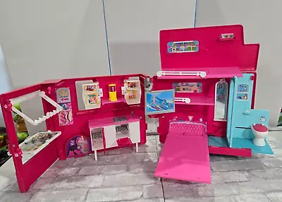 Vintage Barbie Sisters Mobile Home Deluxe Camper RV Vehicle Playset 14  X 8  • $39.99