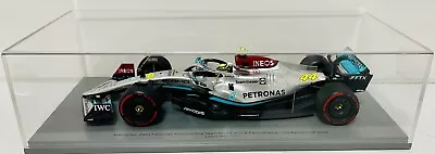 1/18 Spark Mercedes AMG Petronas F1 W13 3rd Bahrain GP 2022 Lewis Hamilton • $104.54