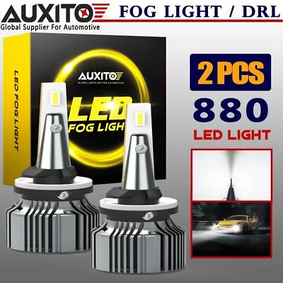 6000K HID Xenon White 9-SMD 880 881 890 LED Bulbs For Fog Lights Driving Lamps • $20.99