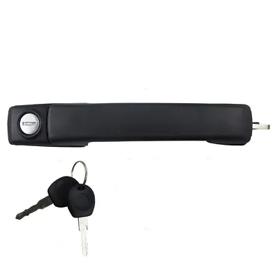 New Outside Front Door Handle W/ Lock Cylinder & 2 Keys For VW Cabrio Golf Jetta • $26.20