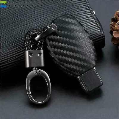 Carbon Fiber Smart Car Key Case Cover Fob Holder Accessories Fits Mercedes-Benz • $4.69