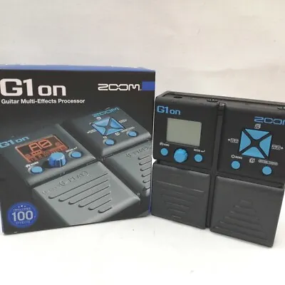 $87.41 • Buy Zoom G1on Multi-Effects Guitar Effect Pedal With Box JP