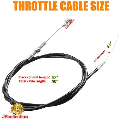 90  Throttle Cable Fit Manco ASW Go-Kart / Buggy Models-NEW • $11.98