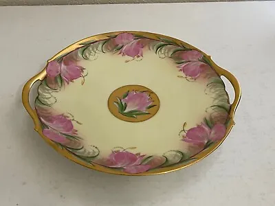 Antique T & V Limoges Pickard China Painted Porcelain Cookie Tray Plate W Floral • $125
