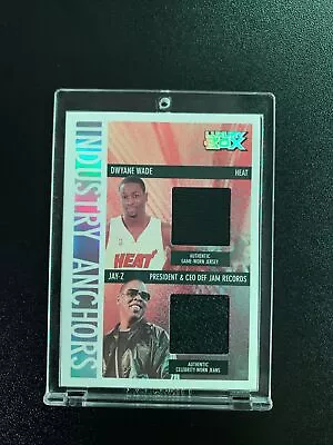 2005-06 Topps Luxury Box Industry Anchors Dwayne Wade Jay-Z 77/99 IADR-WZ • $180