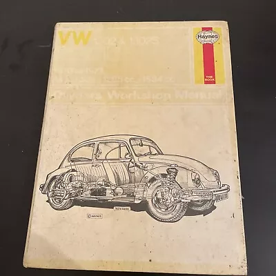 Volkswagen Super Beetle 1302 & 1302S 1970 To 1972 Haynes Owners Workshop Manual • $16.02