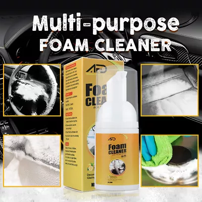 Hot Multi-purpose Car & House Foam Cleaner Cleaning Interior Cleaning Foam 30ML • $10.95
