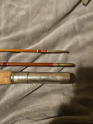 Vintage Montague Fishkill Bamboo Fly Rod 9 Ft 3 Pcs • $50