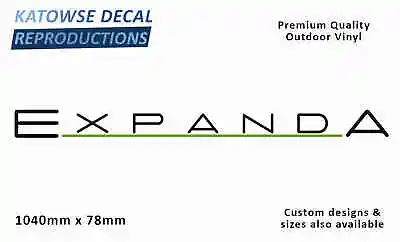 Jayco Expanda 2014 Caravan Replacement Vinyl Decal Sticker • $69.95