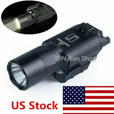 Hunting X300U Ultra 500LM LED Flashlight 20mmPicatinny Rail Torch For Rifle Gun • $45.99