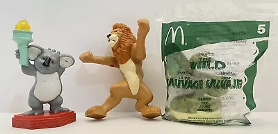 Disney The Wild McDonald's Happy Meal Toys Nigel Koala Larry Snake Samson 2006 • $10