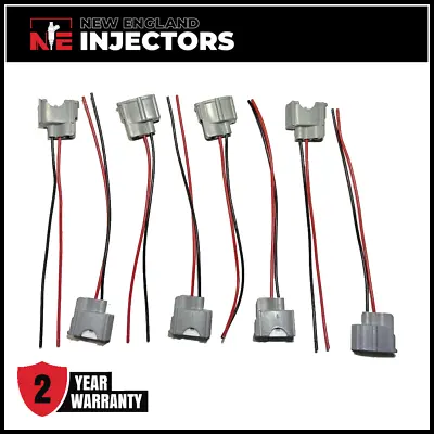 Set Of 8 Toyota Denso 23250-50060 Fuel Injector Wire Harness Connector • $24