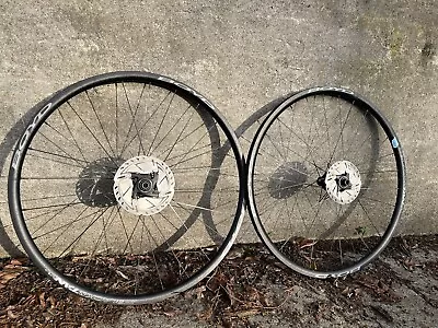 Boyd Black & Tan Cyclocross Tubular Wheelet Thru Axle Disc Brake • $150