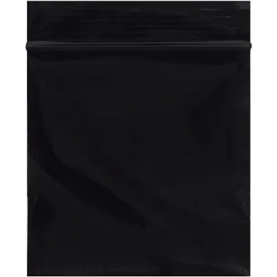 1000-Pack 3 X 3  2 Mil Black Reclosable Poly Bags - Inventory Management • £32.69