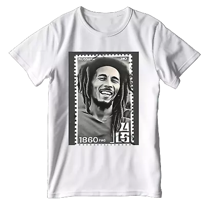 Bob Marley Inspired Reggae T-Shirt  Top Jamaican Ragga Superstar Sizes S - 3XL • £11.95