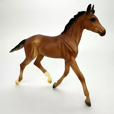 BREYER Heartbreaker Foal Matte Bay GILEN Mold 1474 Traditional Model Horse • $17.99