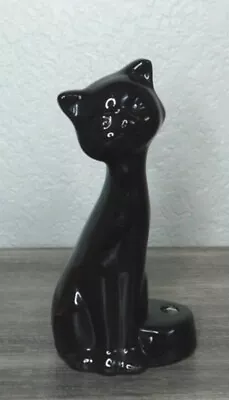 Vintage MCM CAT Pencil Holder ~ MCM Black Cat 5.25  • $19.95