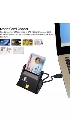 Multi-Function CAC Smart Memory Card Reader DOD Military Common Access Card • $10