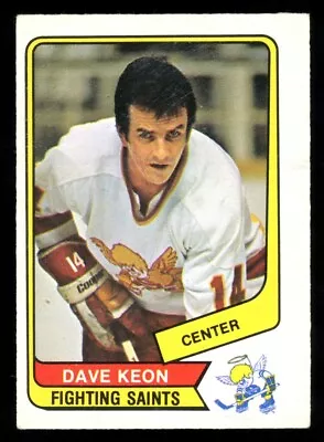 1976-77 OPC O PEE CHEE WHA #52 Dave Keon HOF EX-NM MINNESOTA FIGHTING SAINTS • $23.79