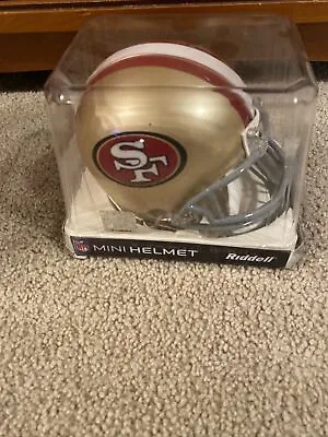 San Francisco 49ers VSR4 Riddell Football Mini Helmet New In Box • $64.95