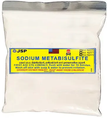 Sodium Metabisulfite 8 Ounces • $10.49