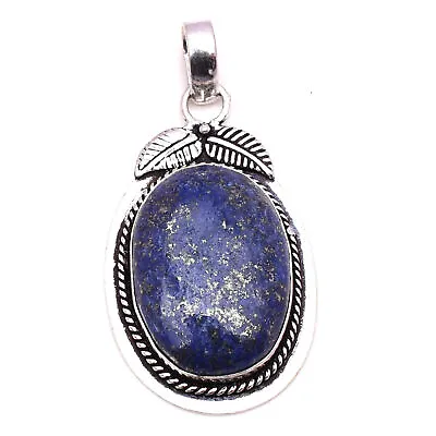 Lapis Lazuli Gemstone 925 Sterling Silver Jewelry Handmade Pendant 2.28  • $8.11