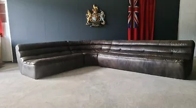 £3500 • Buy 1011. Timothy Oulton Halo Sectional 5 Seater Leather Sofa 🚚