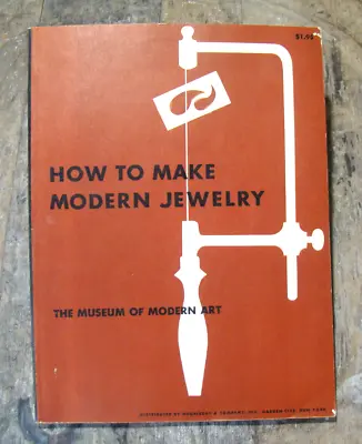 How To Make Modern Jewelry ~1960 PB~ Martin Metal Woodworking DIY Craft Necklace • $22