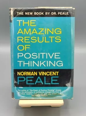 The Amazing Results Of Positive Thinking | Norman Vincent Peale | SIGNED | 1959 • $54.99