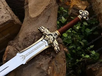 Handmade Scottish Claymore Sword Medieval Sword Battle Ready Viking Sword Gift • $150.32