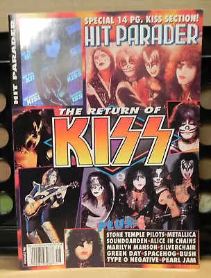 Hit Parader The Return Of Kiss August 1996 • $12.99