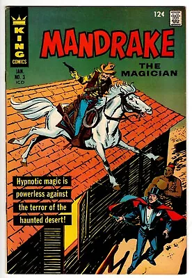 Mandrake The Magician #3 Vf 8.0 1967 King Comics The Doomsday Man • $4.99