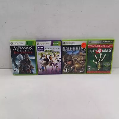 Bundle Of 4 Microsoft Xbox 360 Games • $9.99