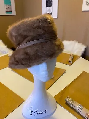 Vintage 70’s Authentic Mink Hat SZ S/Capote & The Swans • $27.50