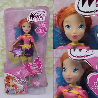 Rainbow Winx Club City Girl Bloom Fairy Red Head Doll Exclusive Italian Version • $35