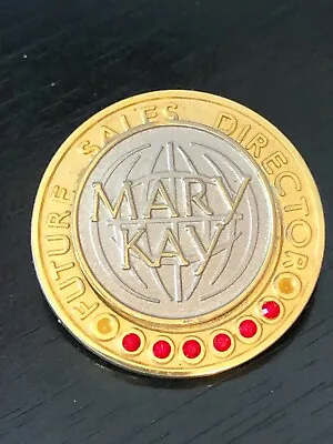 Vintage Collectible Mary Kay Sales Director Metal Pin Back Lapel Pin Hat Pin • $9