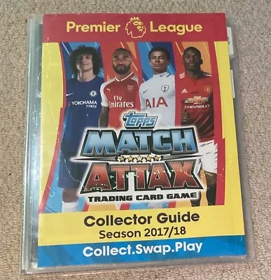 Topps Match Attax Folder Plus Cards 2017/18 • £24.99