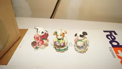 3 Mary's Moo Moos MAY February March Moo Cow Figurine  • $7