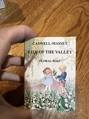 Caswell Massey Lily Of The Valley Bar  Floral Soap  NEW IN BOX • £14.48