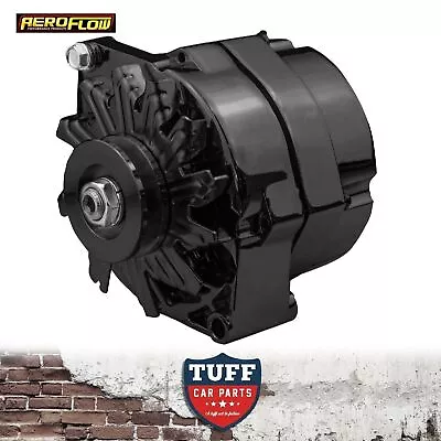 GM Big Block Chev V8 396 427 454 Aeroflow Black Alternator 140 Amp Internal Reg • $235