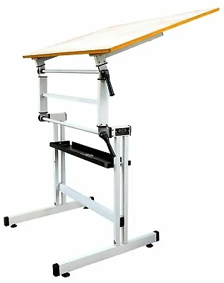 Drawing Board With Stand Multipurpose Table Wooden Adjustable Easel For Painting • £693